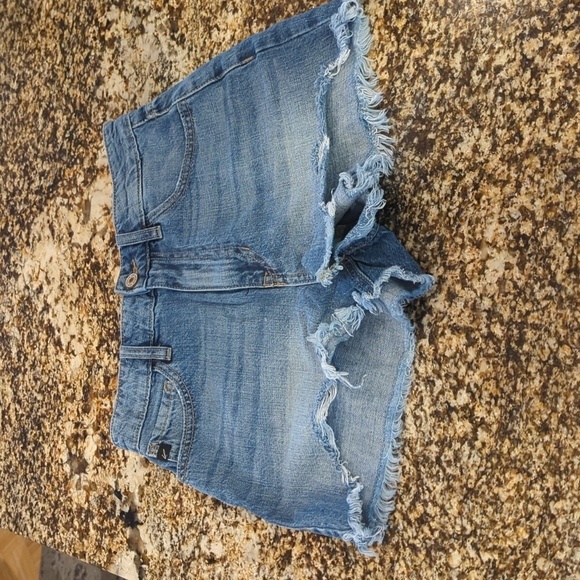 Ivanna Ultra High Rise Mom Shorts KanCan Denim Booty Shorts 3 Size 25 kc9145m-op - Picture 2 of 12
